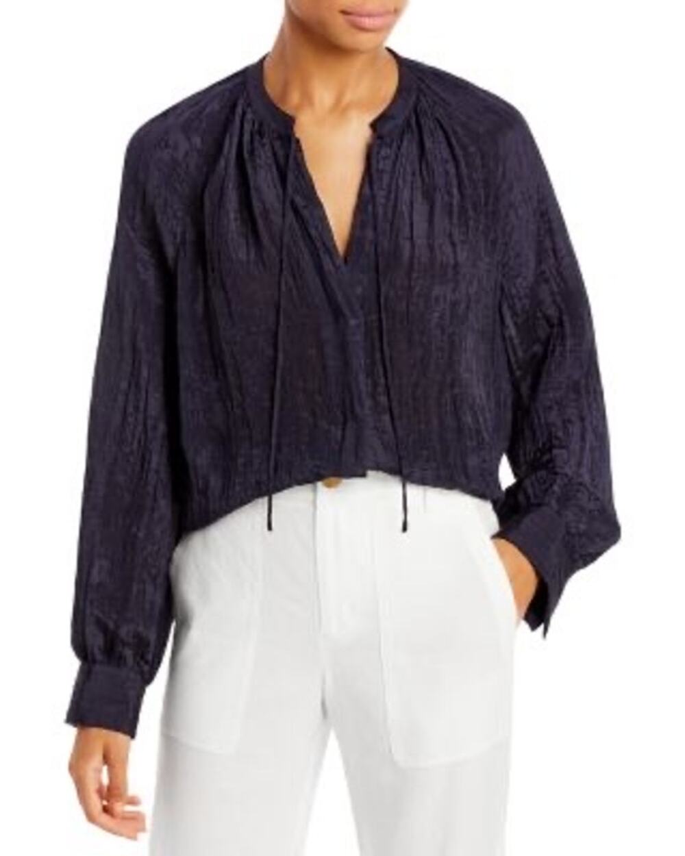 Vince Poet Popover Blouse Size Medium